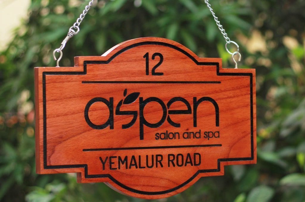 Introducing Large Wooden Hanging Signs