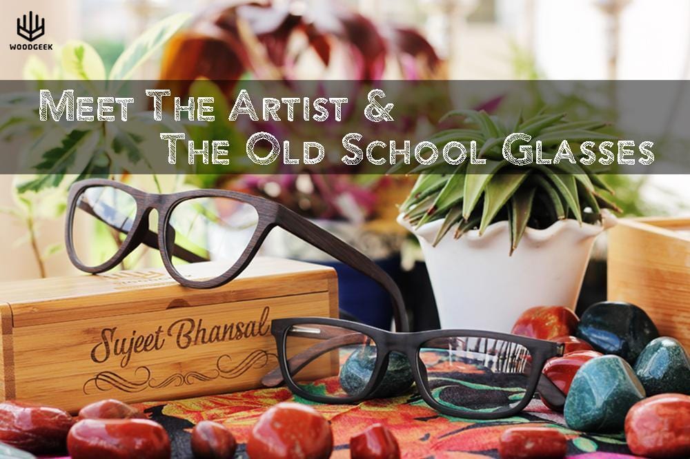 Custom Wooden Eyewear: Old School & Artsy Wood Frame Reading Glasses!