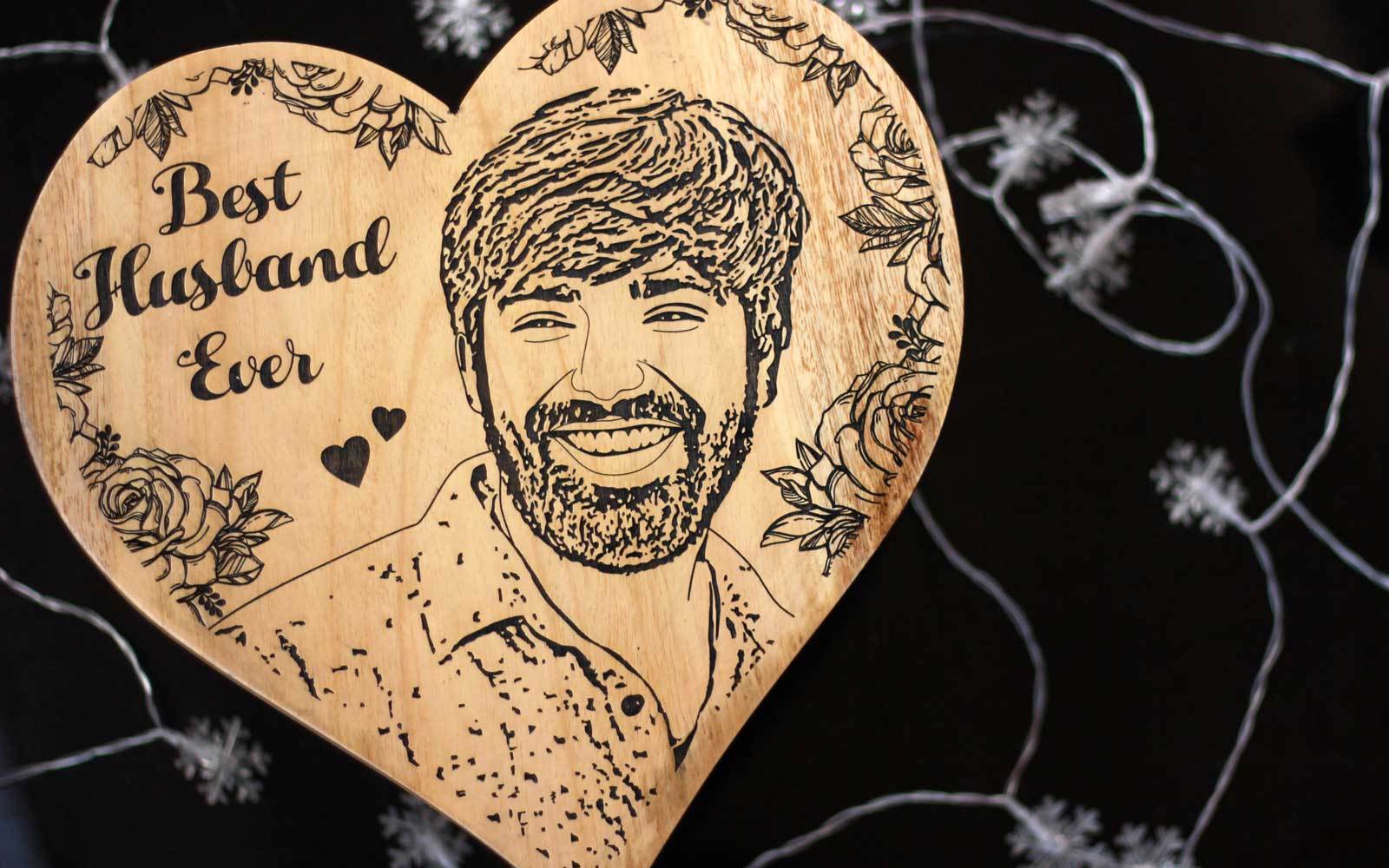Carve Your Photo On Wood | Engraved pictures on wood