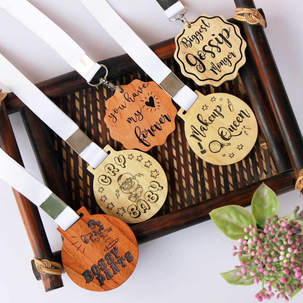 Wooden Medals
