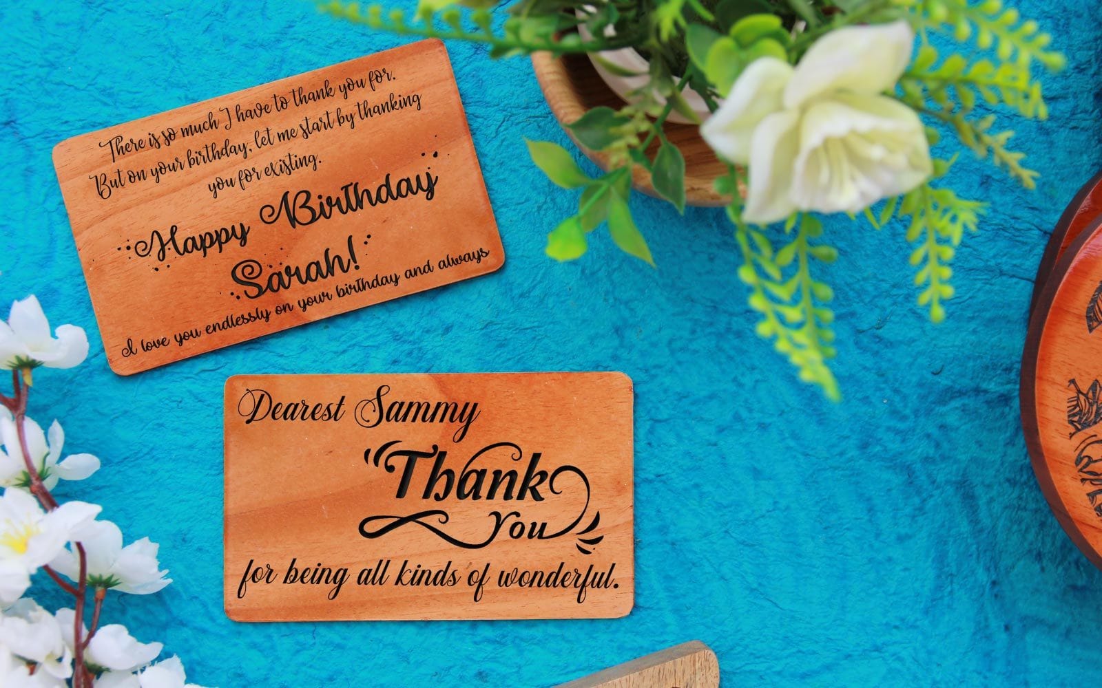 Wooden Greeting Cards