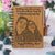 Birthday Wishes For Friend Engraved On A Wooden Notebook As Birthday Gift. This Wooden Photo Diary Is One The Best Birthday Gifts. Looking for Birthday Gifts For Friend? This Personalized Notebook Engraved With A Photo Will Make A Great Photo Gift.