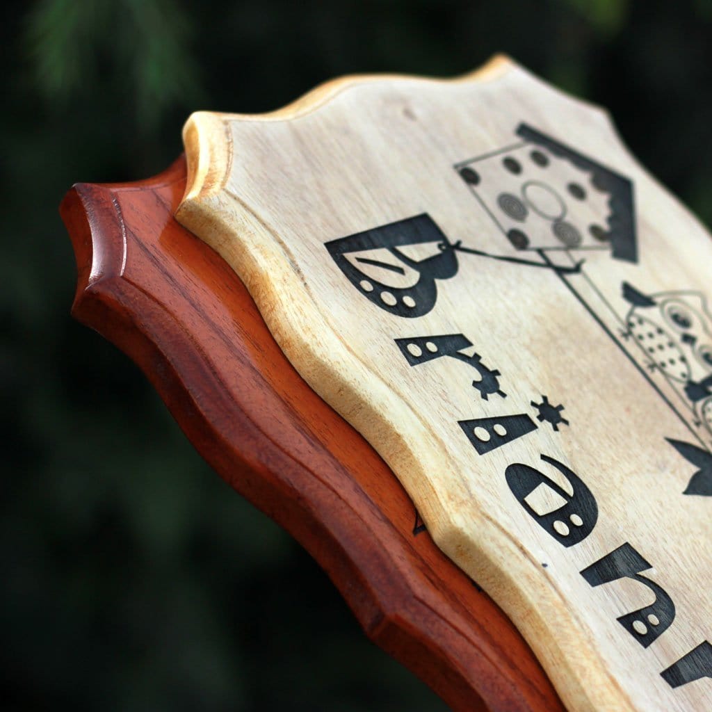 25th Wedding Anniversary Engraved Wood Sign | Anniversary Gift