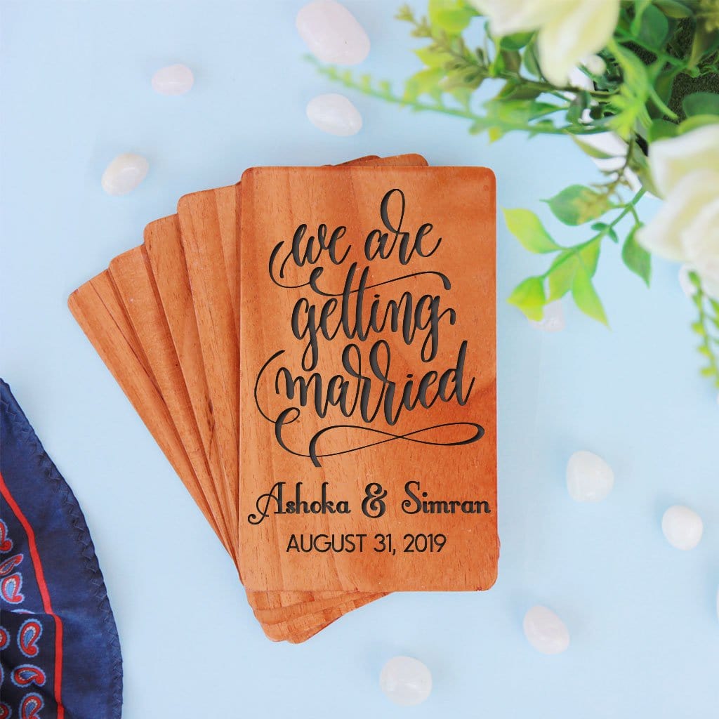 Wooden Wedding Cards and Save The Date Cards. Unique Wedding Invitations. Wedding Cards Online