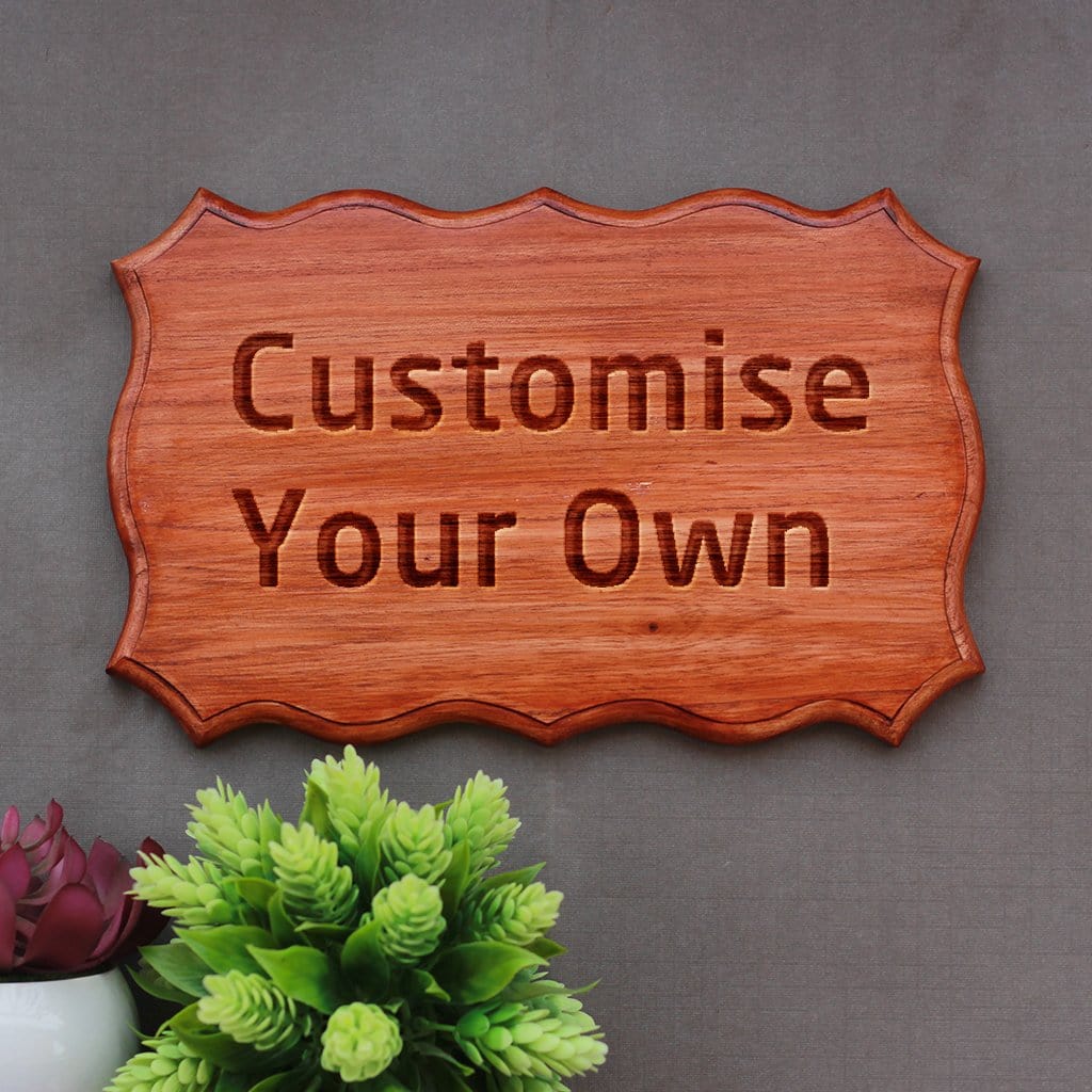 Customize Your Own Wooden Certificate