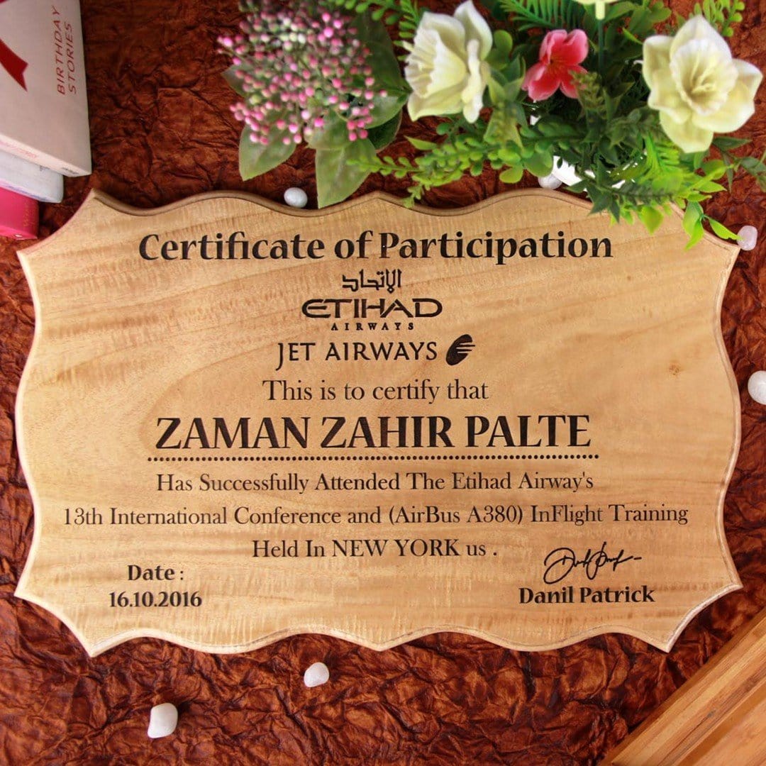 Certificate of Participation- Office Gifts