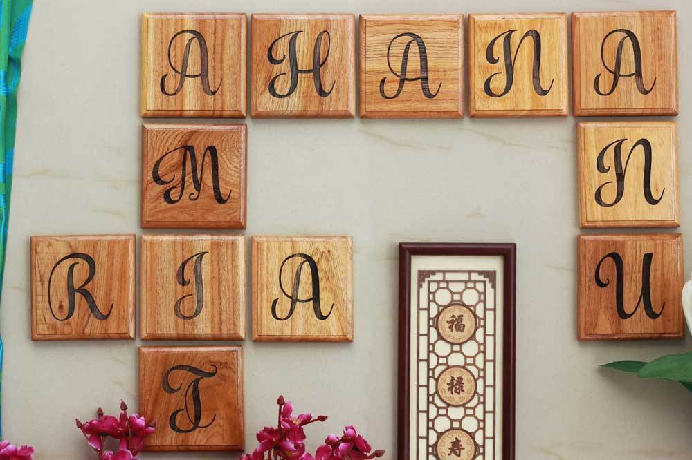 Introducing Wooden Crossword Wall Art!