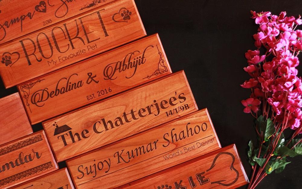 Introducing Wooden Nameplates for Desks & Doors