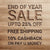 Year End Sale - 25% off + Free Shipping + 10% Cashback on