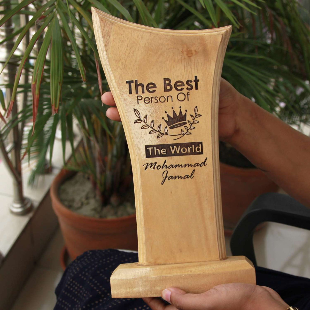 The Most Amazing Person Award | Personalized Gift to Celebrate Achievements &amp; Friendships