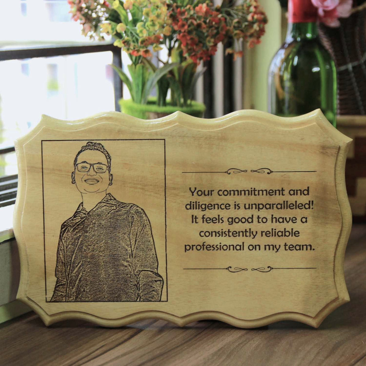 Custom Employee Recognition &amp; Leadership Award Plaque