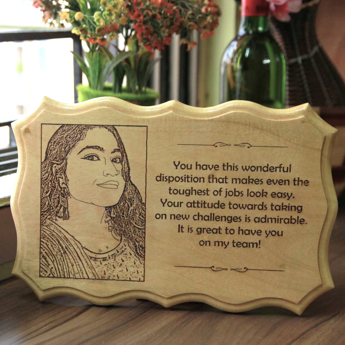 Custom Employee Recognition &amp; Leadership Award Plaque