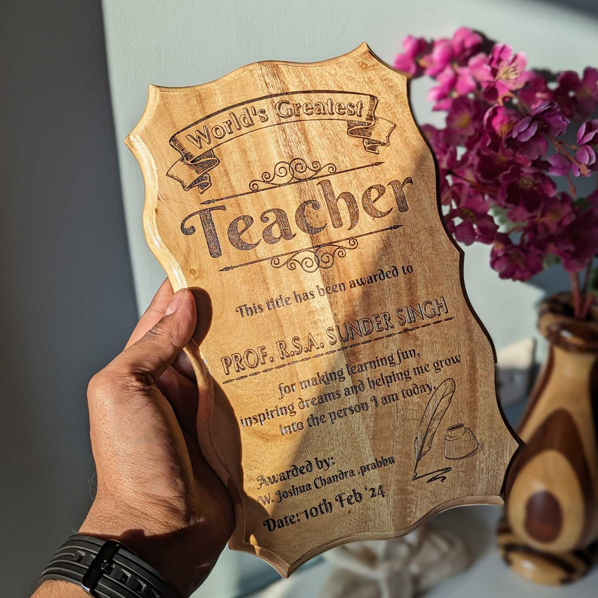 World&#39;s Greatest Teacher Certificate