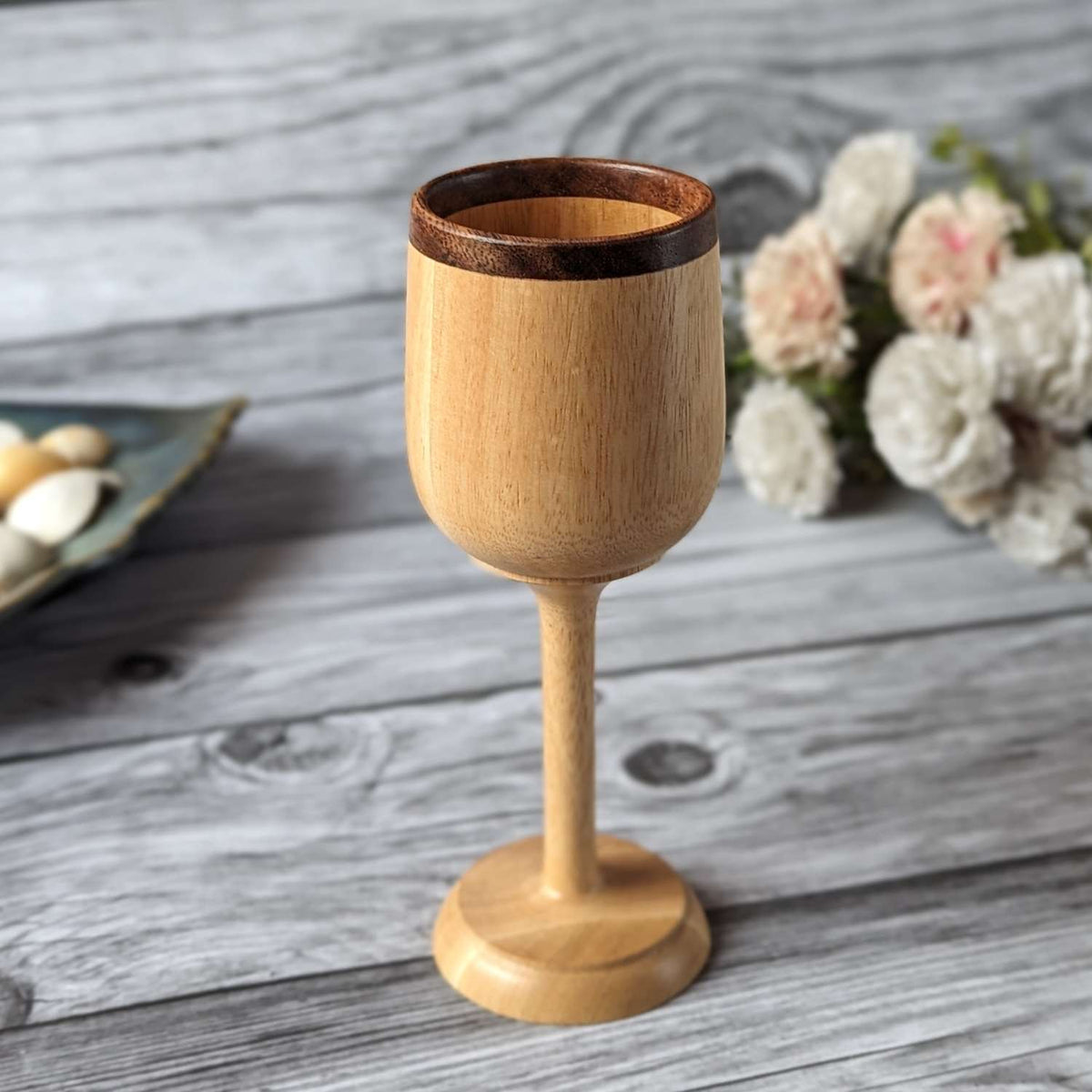 Wine Glasses | Red Wine Glasses | Handmade Wooden Wine Goblets