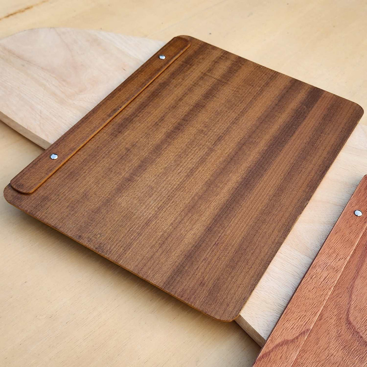 Customised Wooden Menu Holder for Restaurants &amp; Cafes | Simple Menu Holder