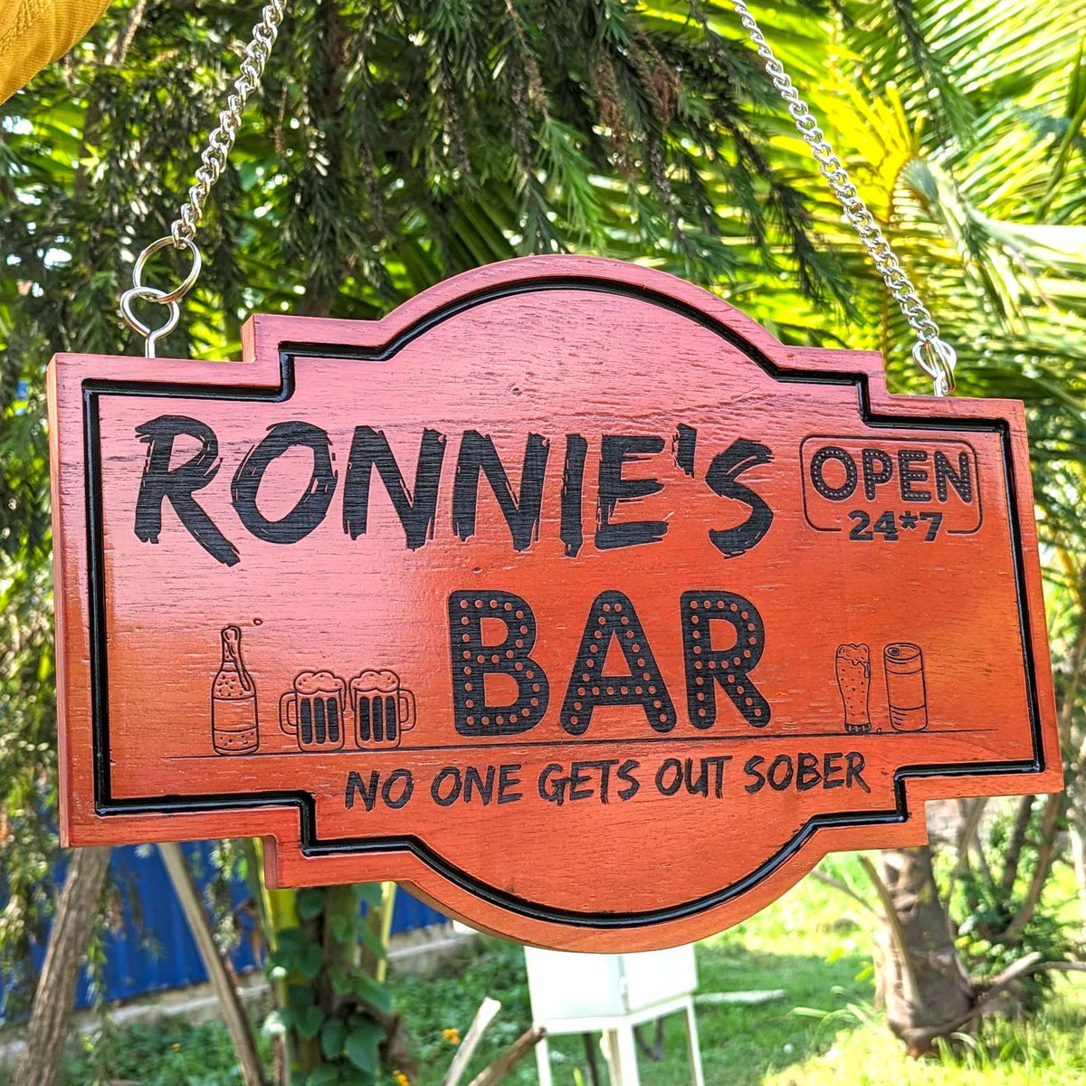 Customize Your Own Hanging Wooden Sign