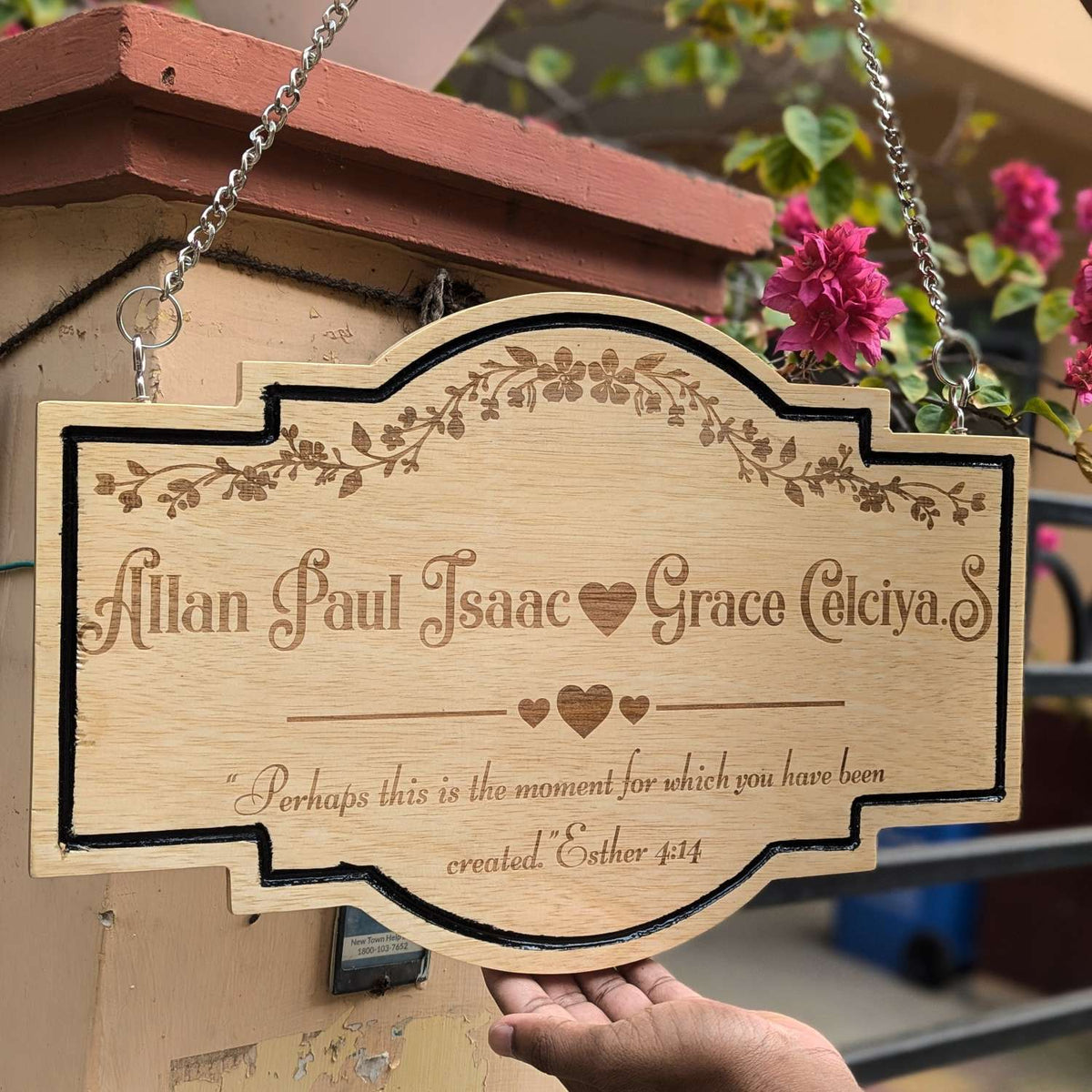Customize Your Own Hanging Wooden Sign