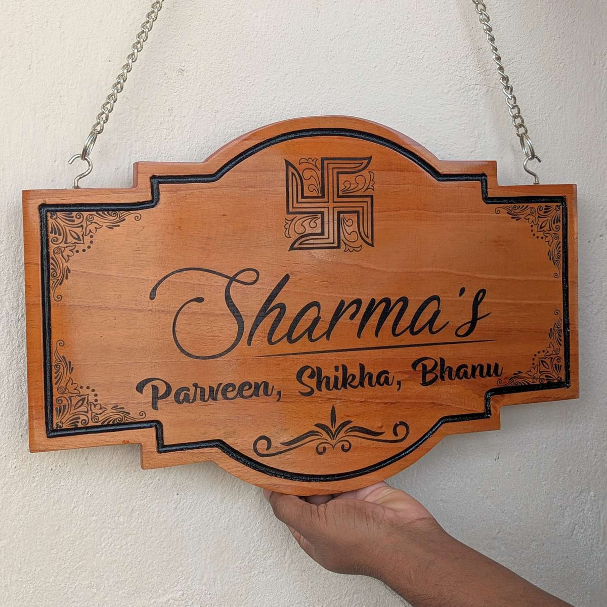 Customize Your Own Hanging Wooden Sign
