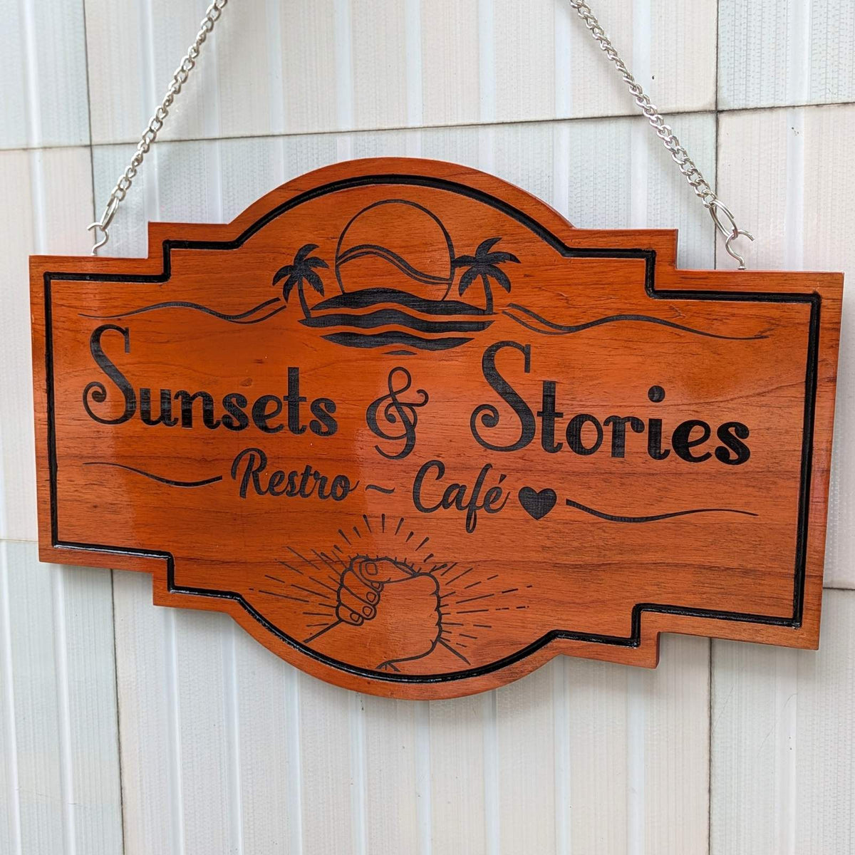 Customize Your Own Hanging Wooden Sign