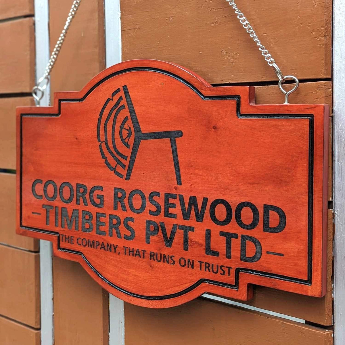 Customize Your Own Hanging Wooden Sign