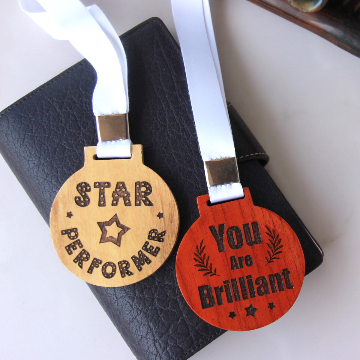 Customise Your Own Circular Wooden Medal