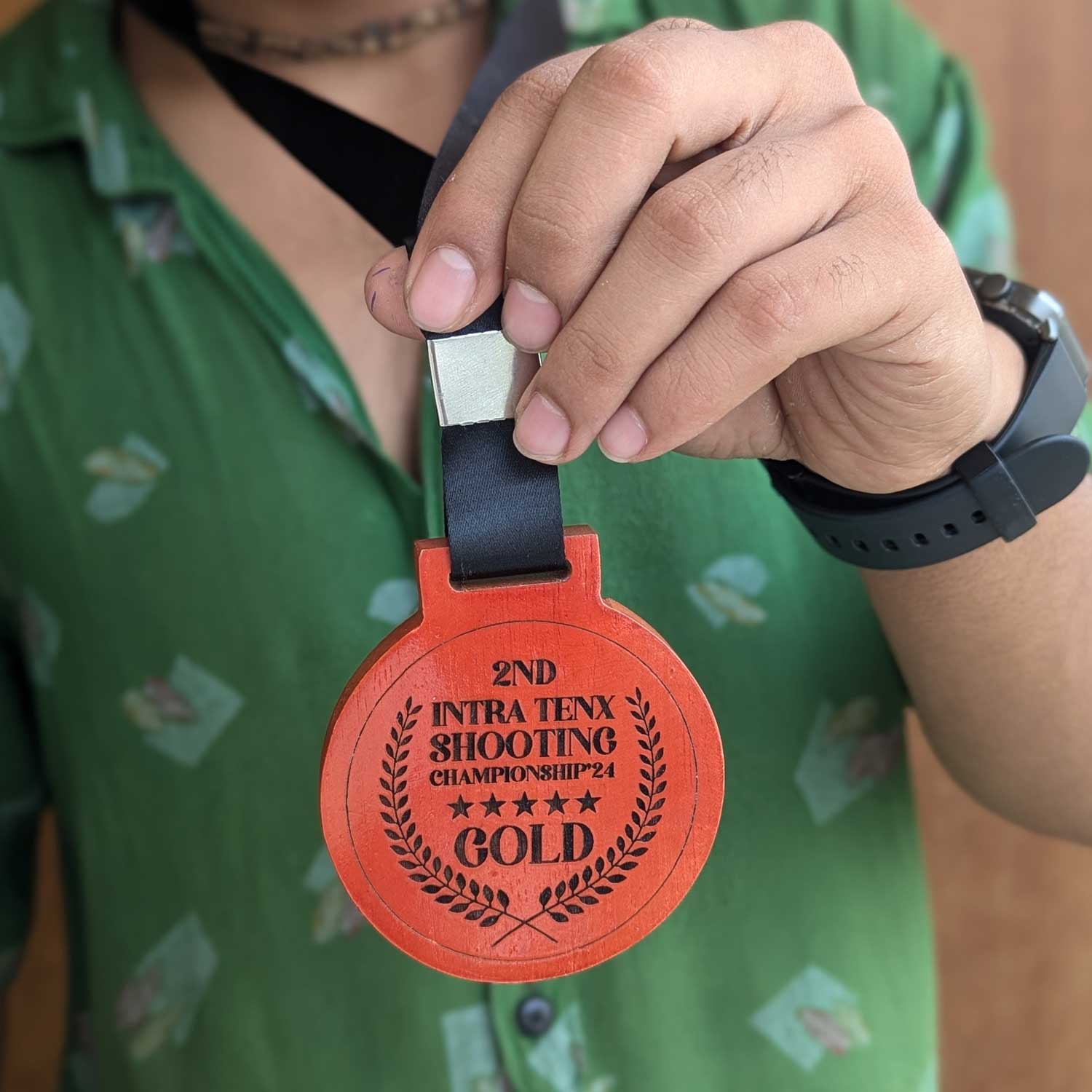 Customized Corporate Achievement Wooden Medals