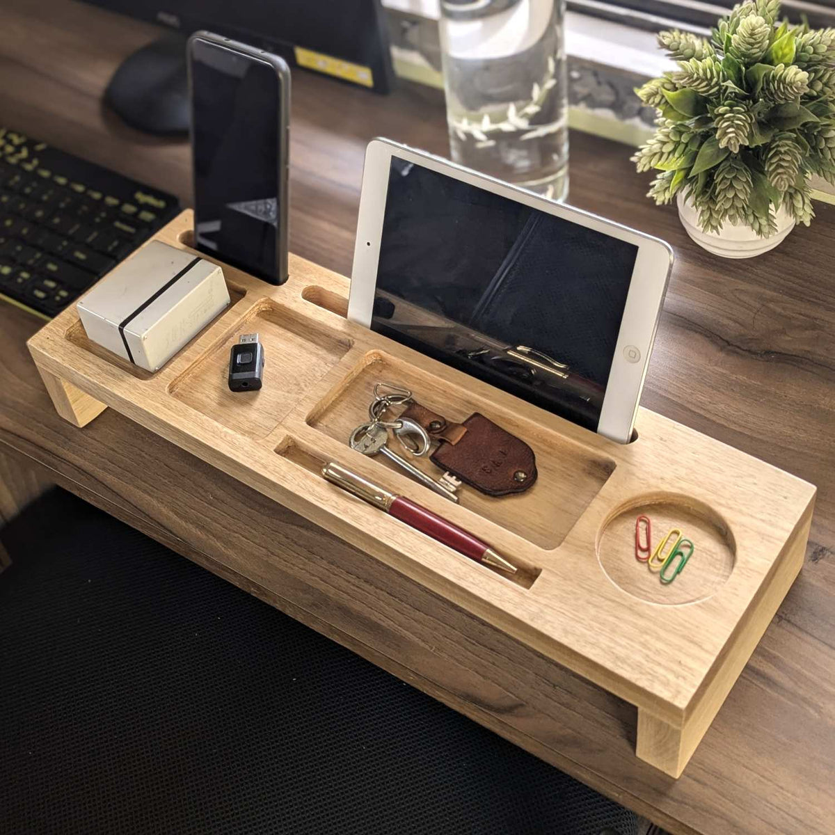 Woodgeek Large Desk Organizer