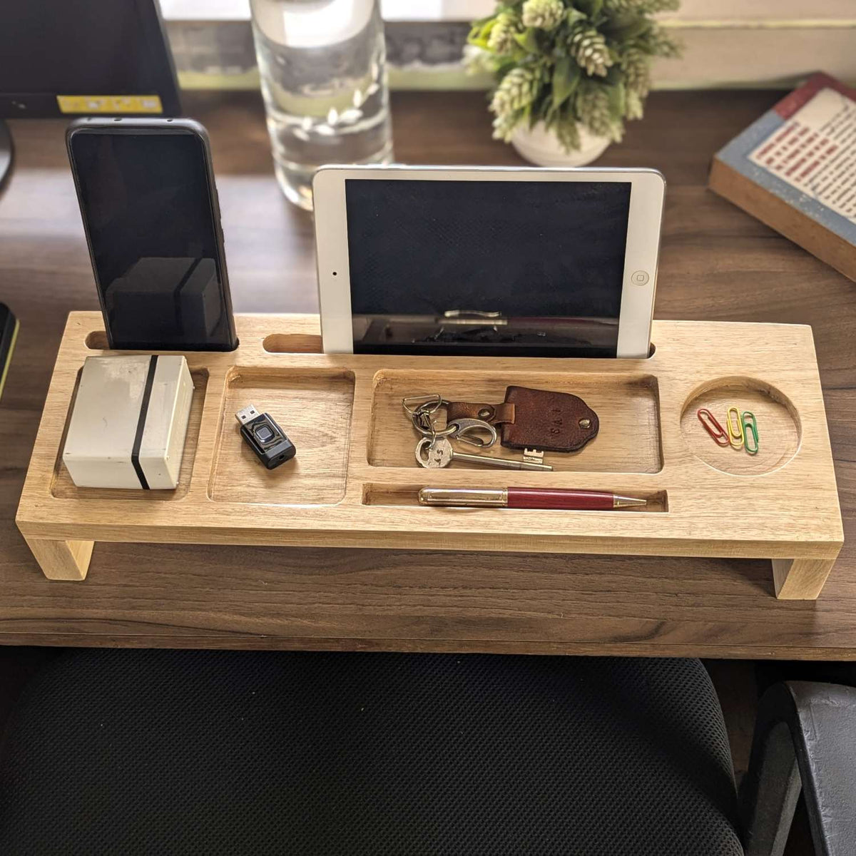 Woodgeek Large Desk Organizer