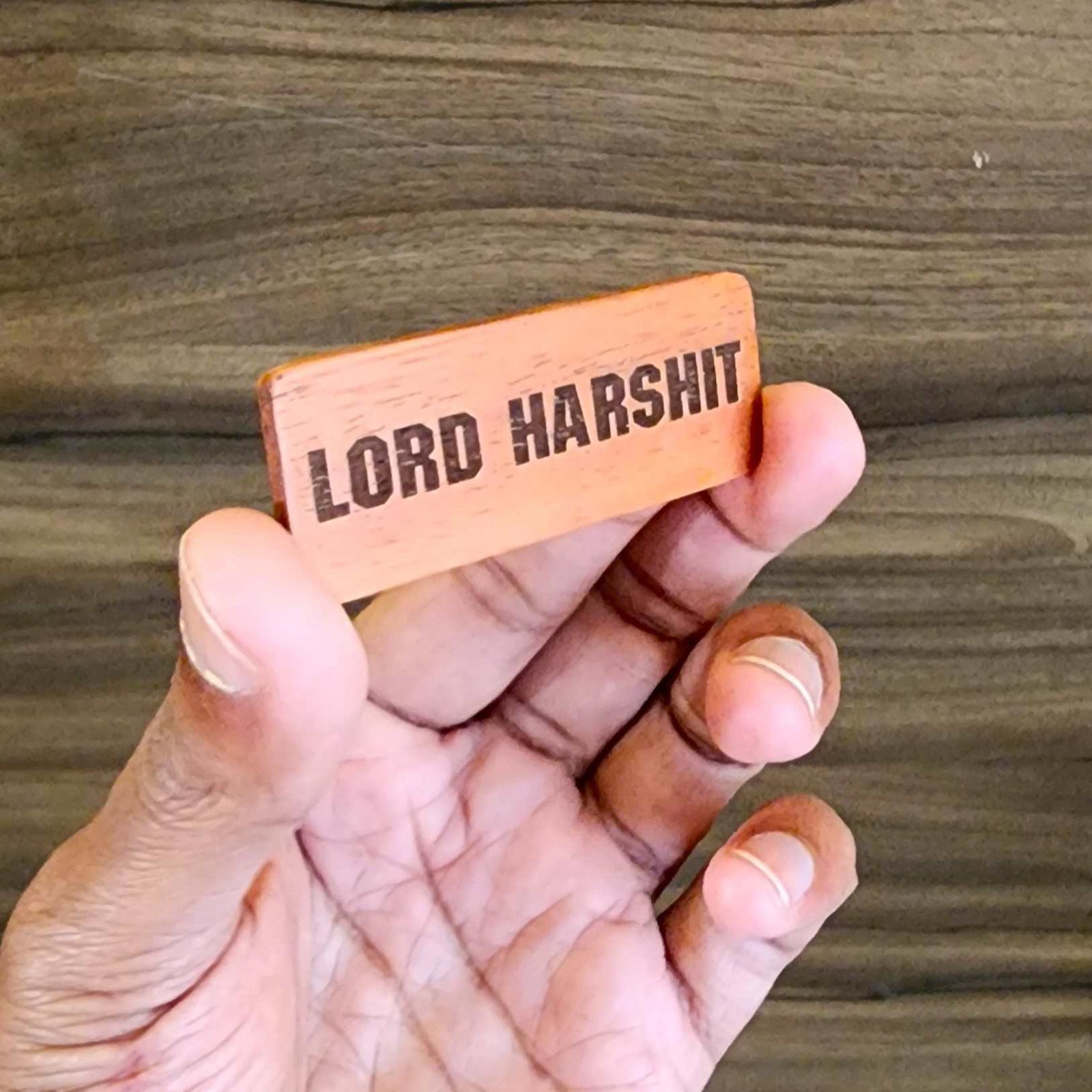 Personalized Wooden Name Tags | Name Badges for Team