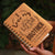 I love my little brother/sister - Personalized Wooden Notebook