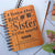 I have the best sister. She's crazy & scary most of the time - Personalized Wood Diary