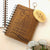 Engraved Wooden Diary & Keychain Set | Corporate Gift