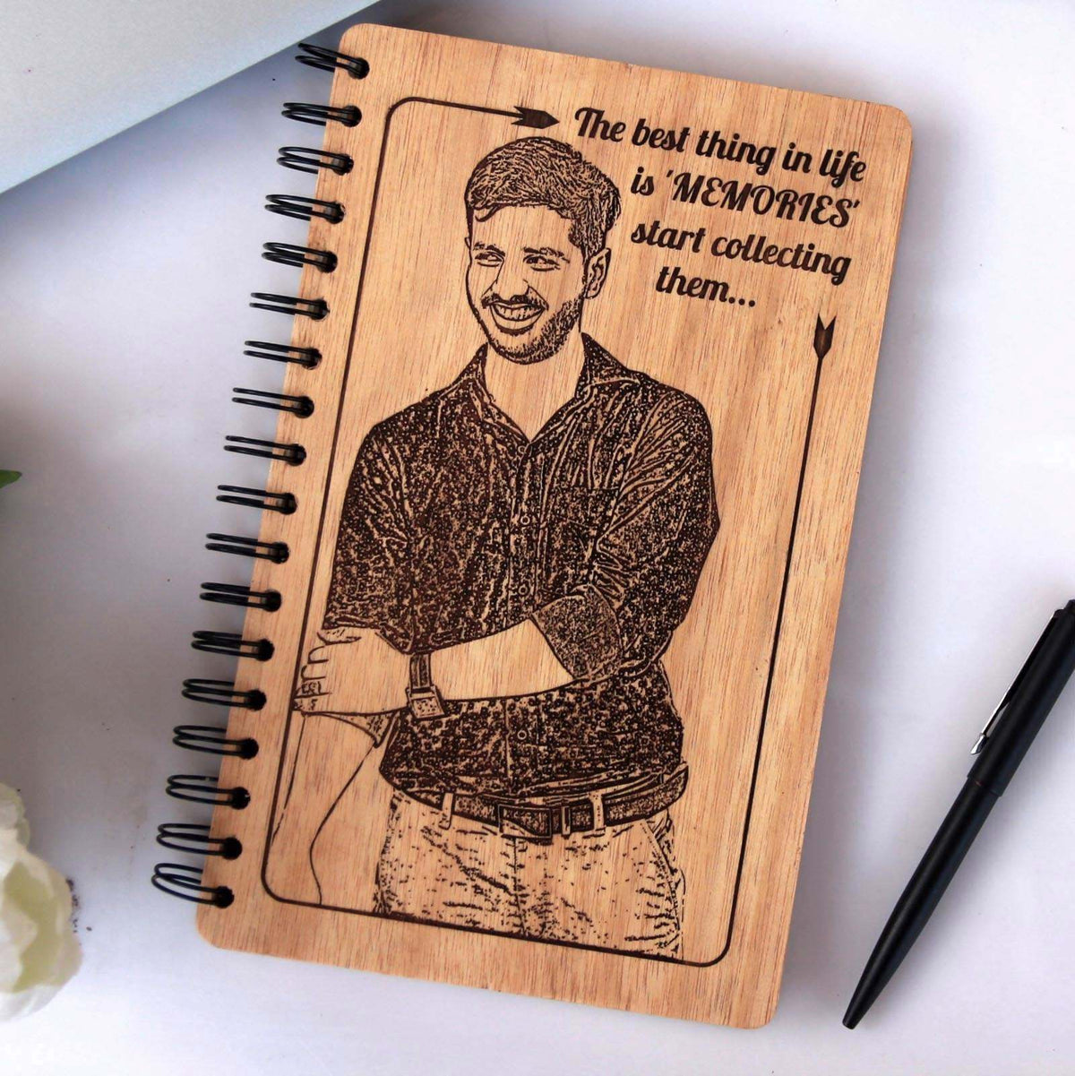Memories – Personalized Wooden Diary for Capturing Life’s Special Moments