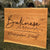 Rustic Rectangular Large Natural Wood Sign For Home | Custom Engraved