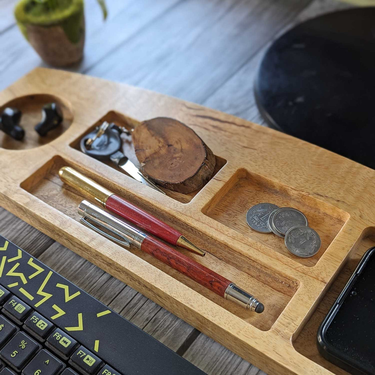 Woodgeek Large Desk Organizer