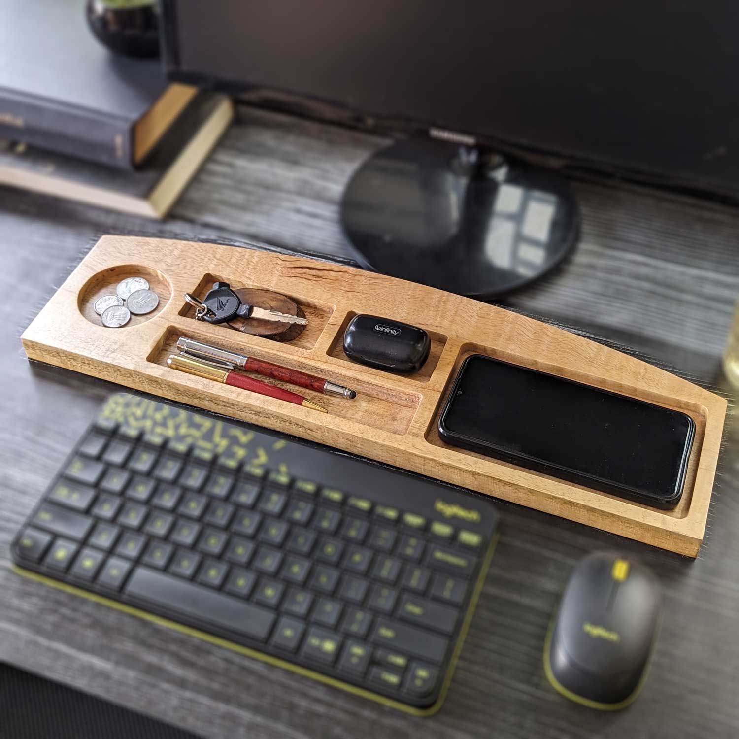Woodgeek Large Desk Organizer Woodgeekstore Woodgeek large desk organizer woodgeekstore