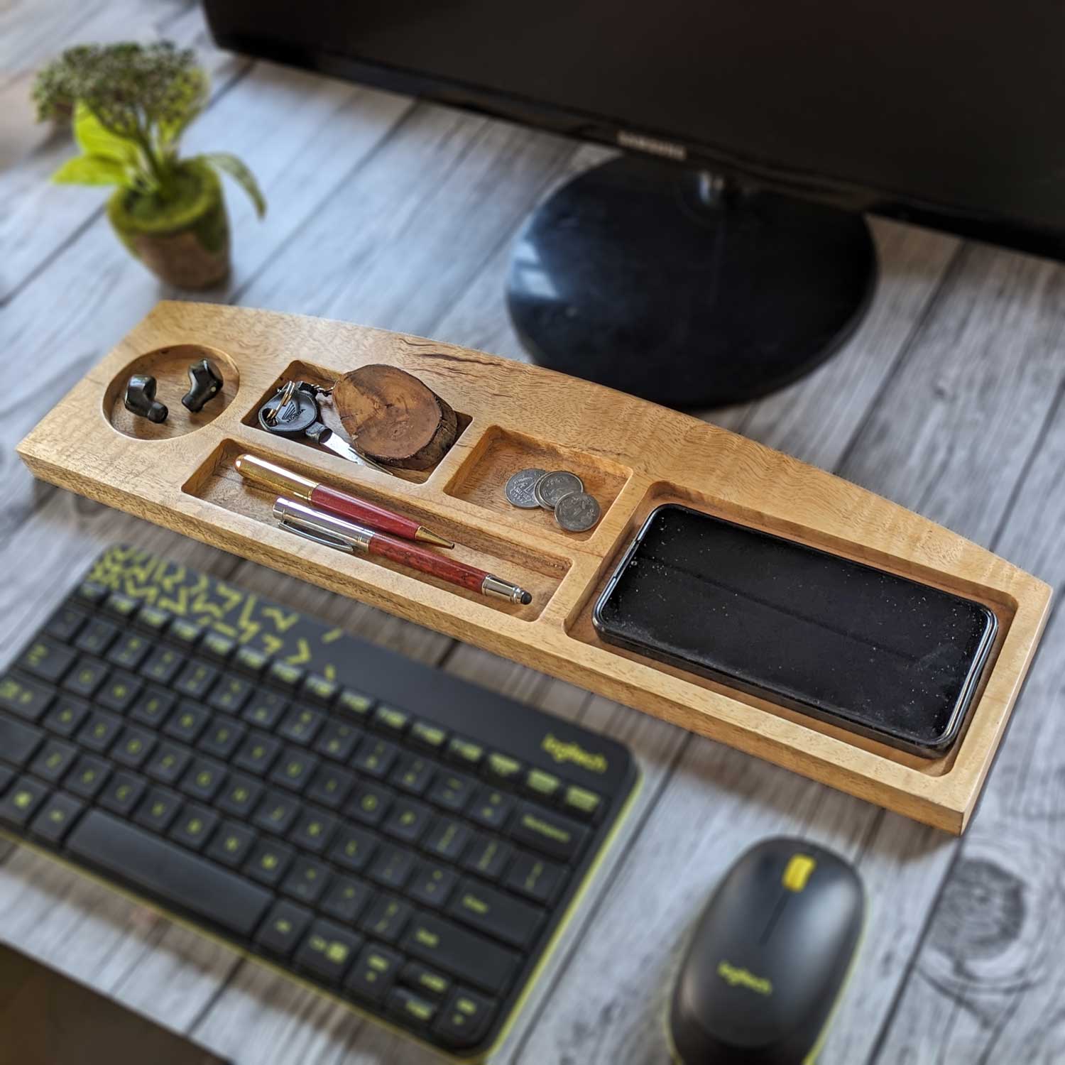 Woodgeek Large Desk Organizer