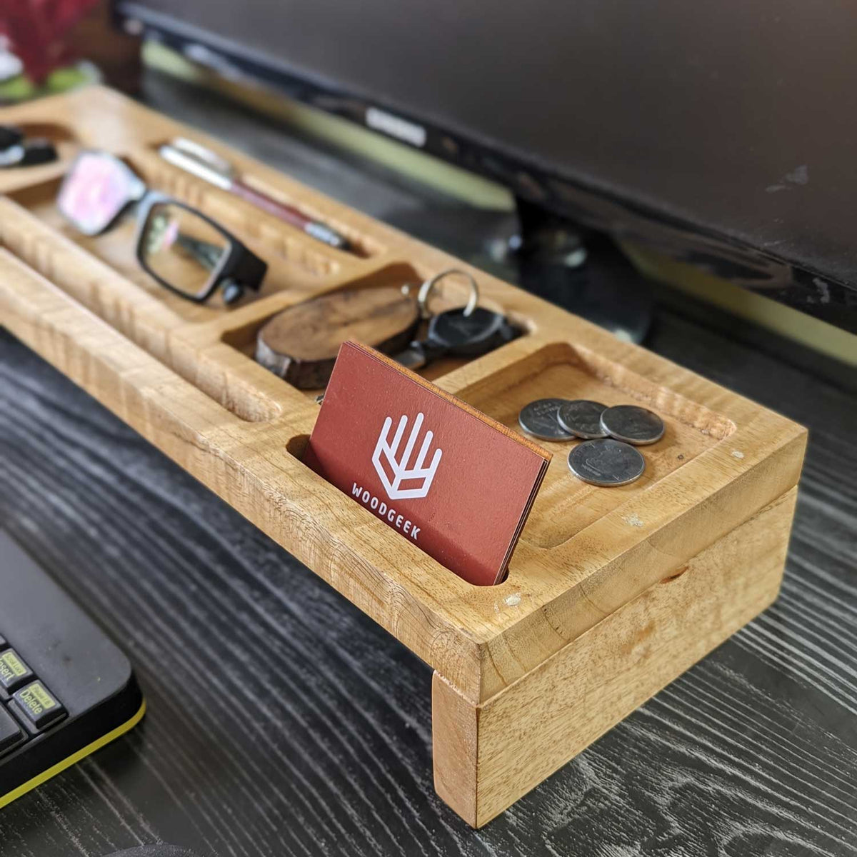 Woodgeek Large Desk Organizer