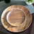 Teak Wood Dinner Plate & Quarter Plate Set | Premium Wood Serving Plate