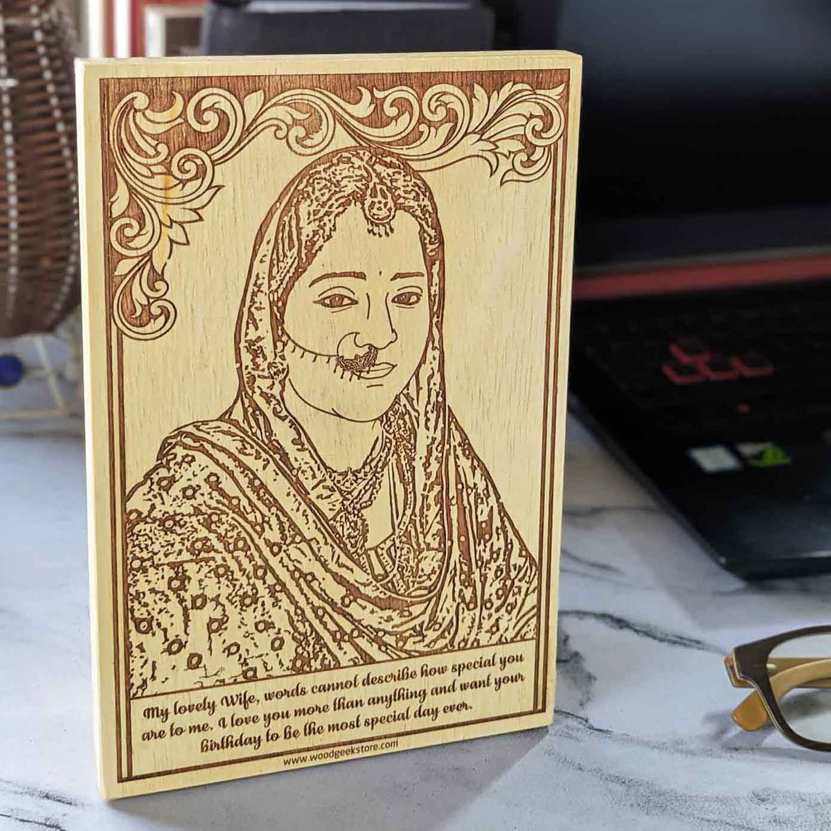 Customize Your Own Rectangular Wooden Poster