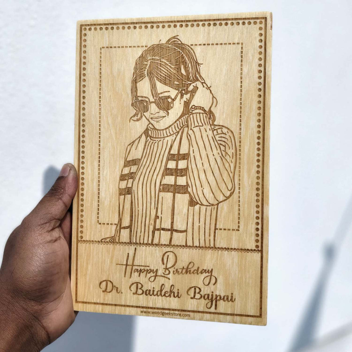 Customize Your Own Rectangular Wooden Poster