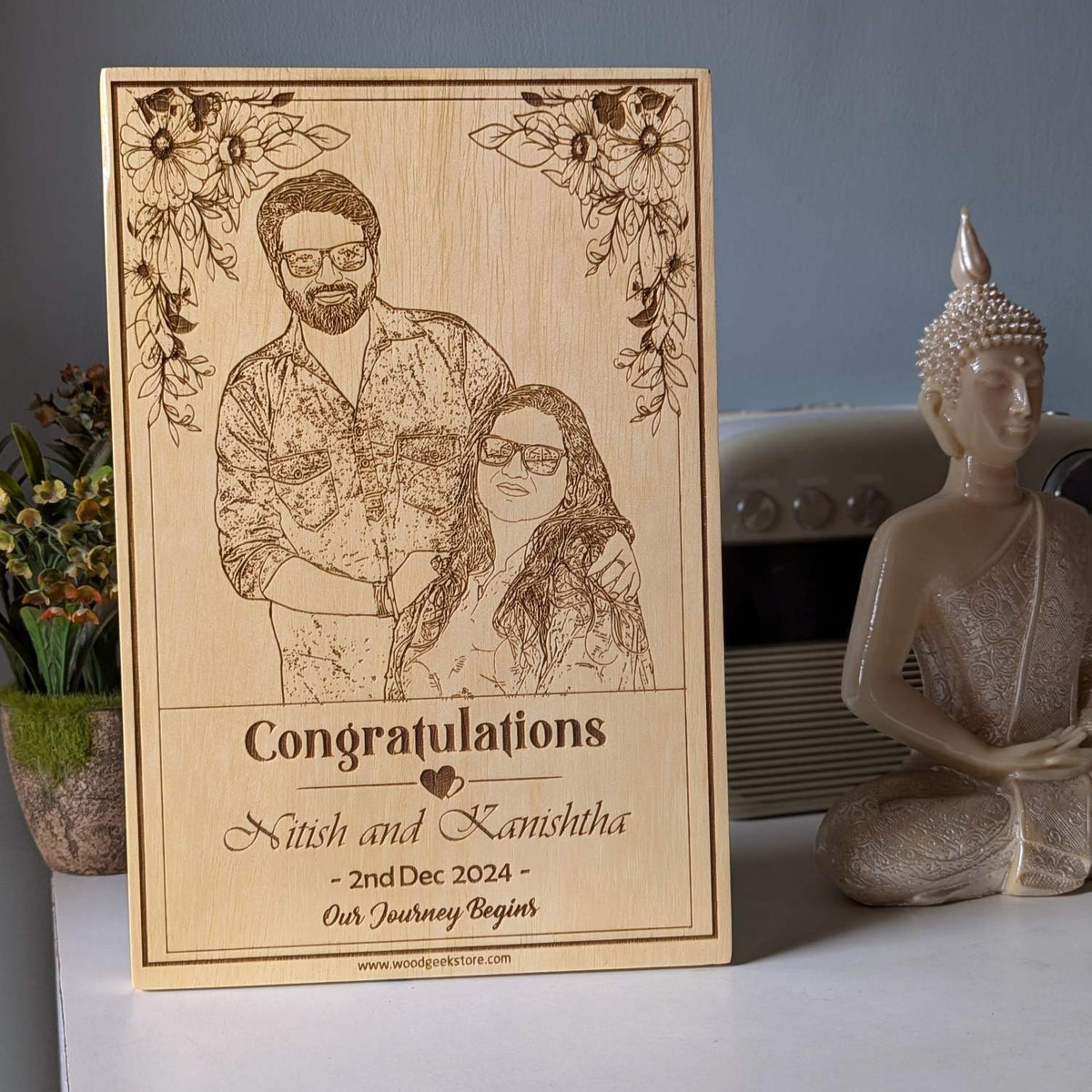 Customize Your Own Rectangular Wooden Poster