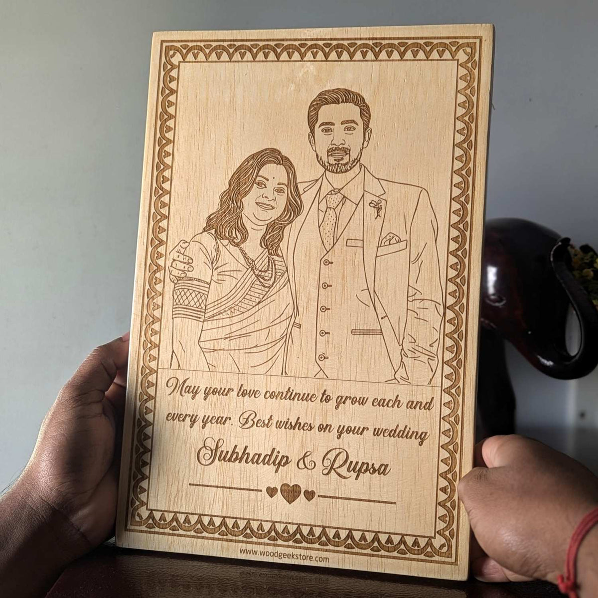 Customize Your Own Rectangular Wooden Poster