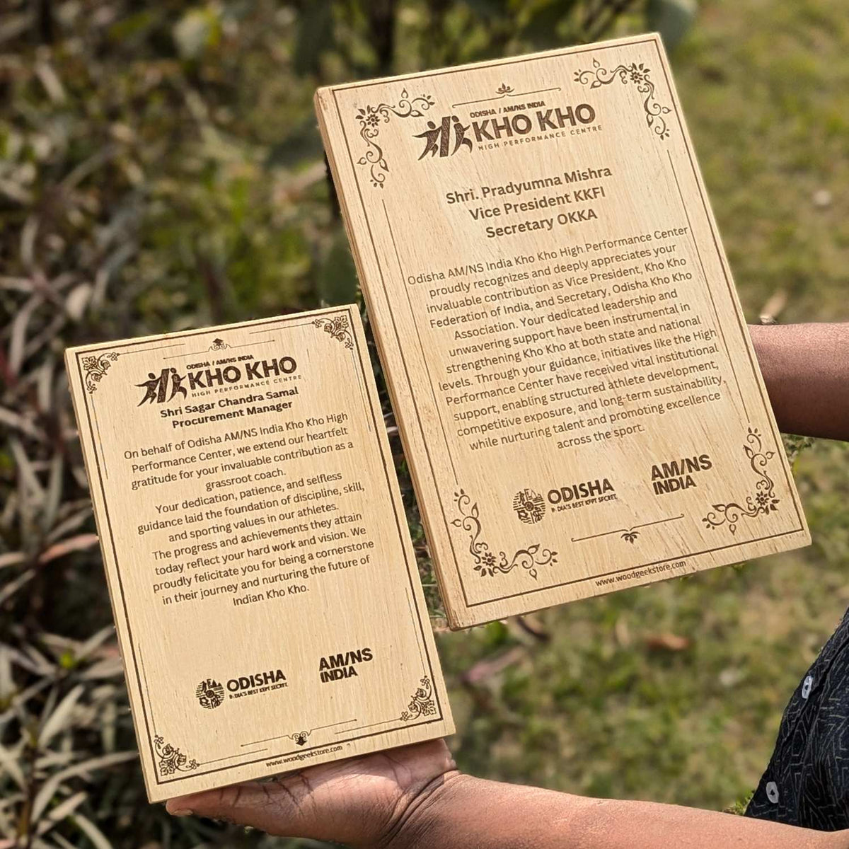 Customize Your Own Rectangular Wooden Poster