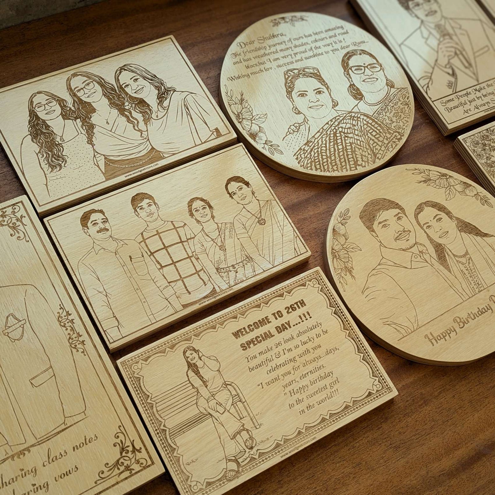 Customize Your Own Rectangular Wooden Poster