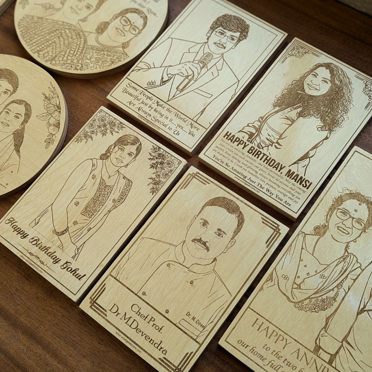 Customize Your Own Rectangular Wooden Poster