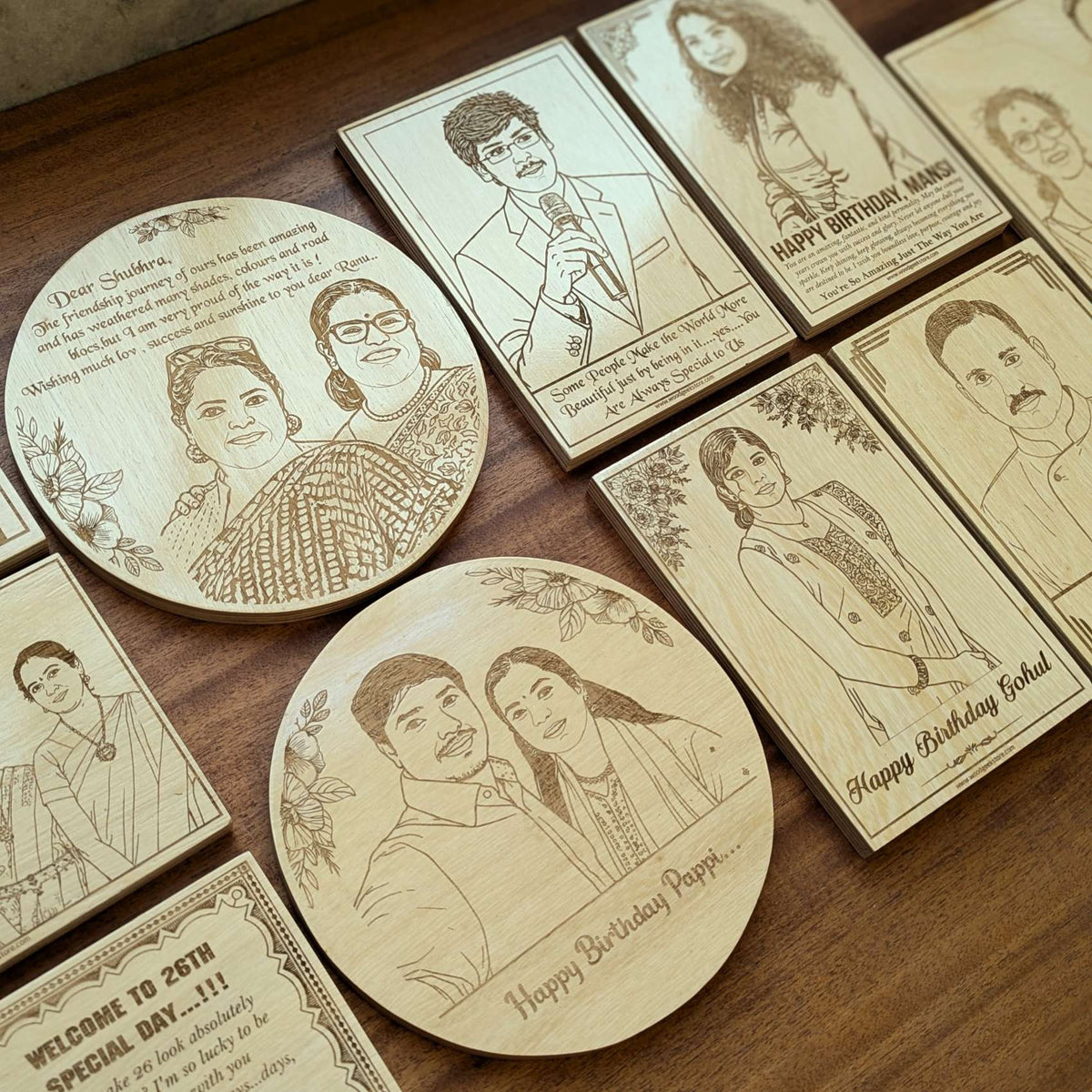 Customize Your Own Rectangular Wooden Poster