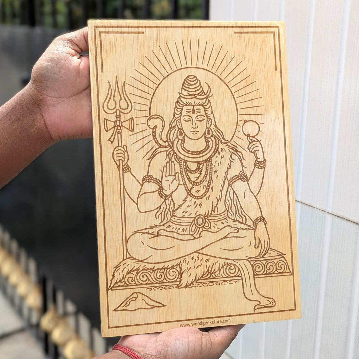 Customize Your Own Rectangular Wooden Poster