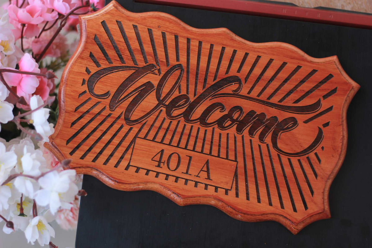 Personalized Wooden Welcome Signs for Home