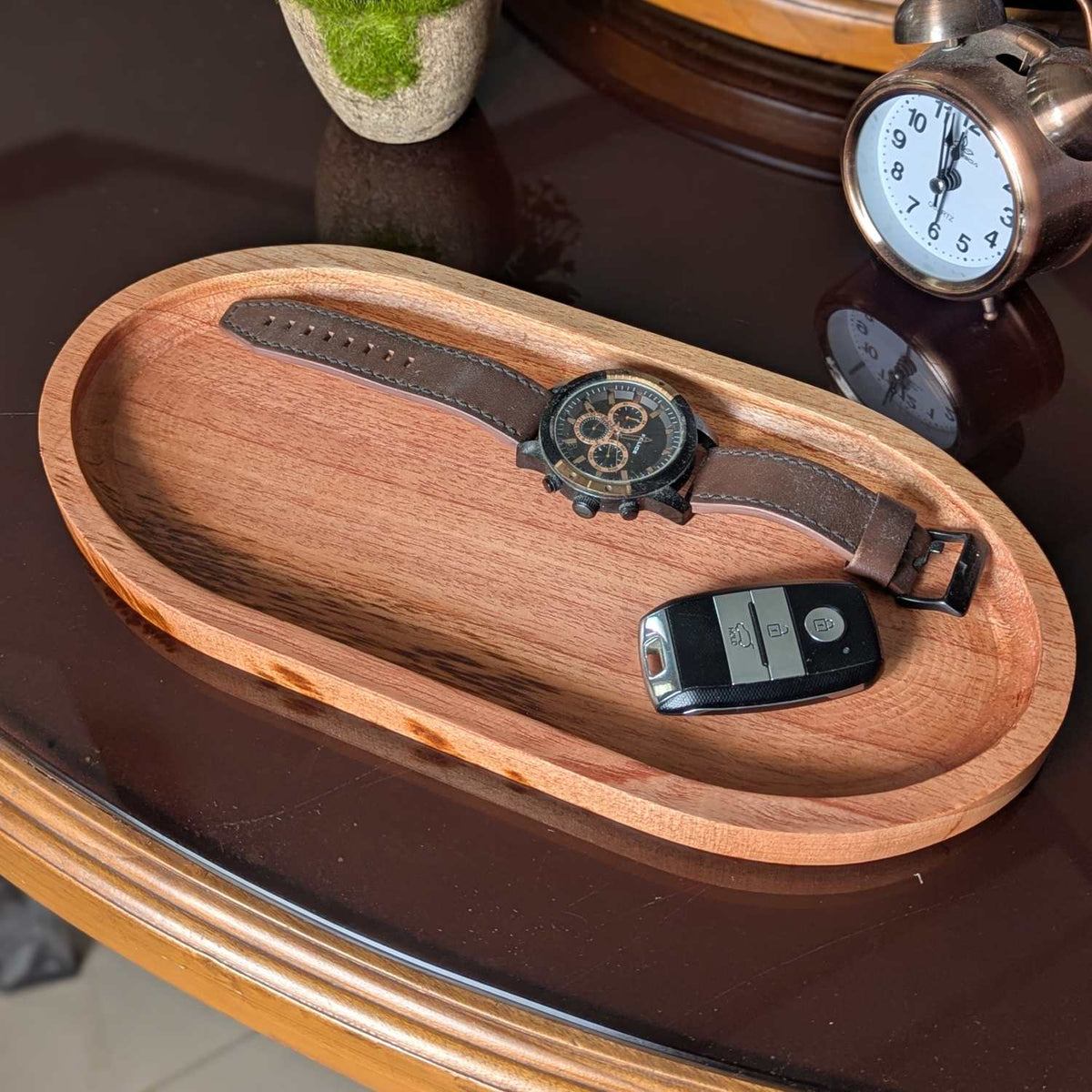 Oval Wooden Tray